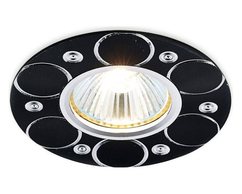 Встраиваемый светильник Ambrella Light Classic A808 A808 BK/AL