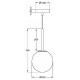 Подвесной светильник Maytoni Basic form MOD321PL-01B1