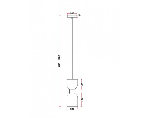 Подвесной светильник Freya Savia FR5203PL-01BS