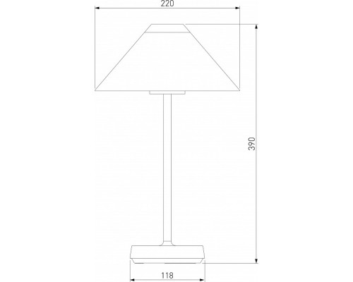 Настольная лампа декоративная Elektrostandard Mistery a062381