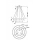 Подвесной светильник Maytoni Rim 3 MOD058PL-L100W3K