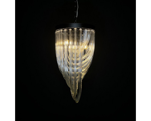 Подвесная люстра Imperiumloft Chandelier Murano Clear 40.2128