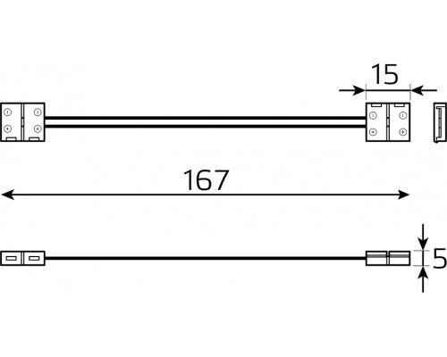 Соединитель лент гибкий Gauss Basic BT433