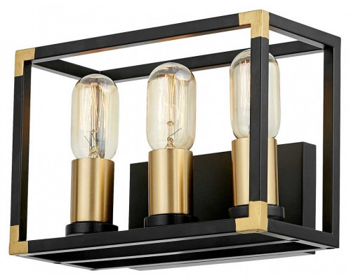 Накладной светильник LUMINA DECO Waldorf LDW 1140-3 BK+MD