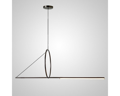 Подвесной светильник Imperiumloft Suspension Cercle Et Trait – Graphite Satine 40.1282-0