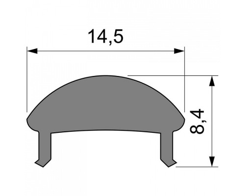 Профиль накладной Deko-Light L-01-10 985016