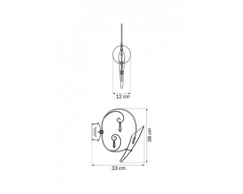 Бра Lightstar Scarabeo 755614