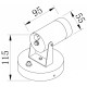 Спот Maytoni Scope O025WL-01B