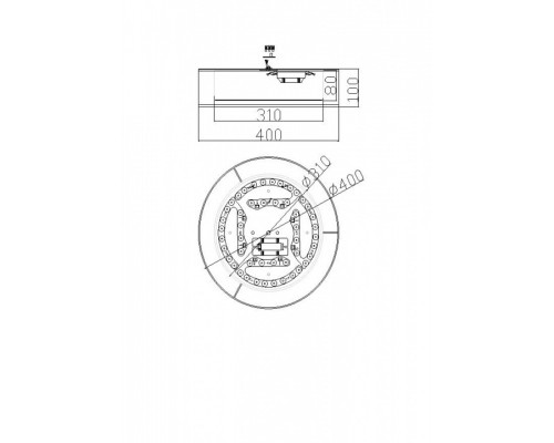 Накладной светильник Freya Zoticus FR6005CL-L36G