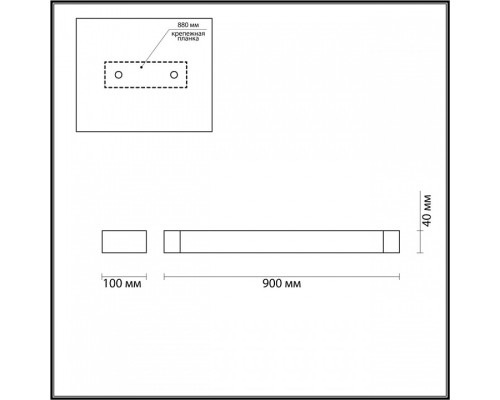 Накладной светильник Odeon Light Arno 3888/24WB