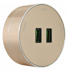 Розетка 2xUSB на треке Arte Milano Am-track-sockets 380011TS/USBx2 Gold