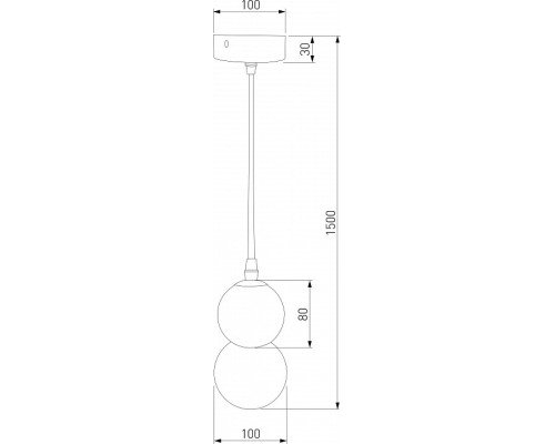 Подвесная люстра Eurosvet Polar 50250/1 LED черный