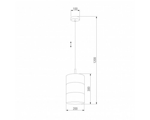 Подвесной светильник TK Lighting Bogart 3214 Bogart Black