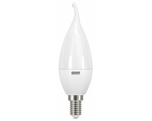 Лампа светодиодная Gauss Led Elementary Candle Tailed E14 6Вт 3000K 34116