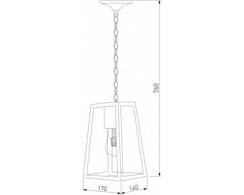 Подвесной светильник Elektrostandard Germes a058805