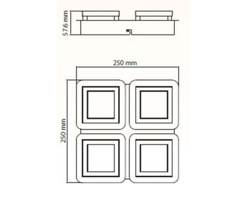 Накладной светильник Horoz Electric Likya HRZ00002251