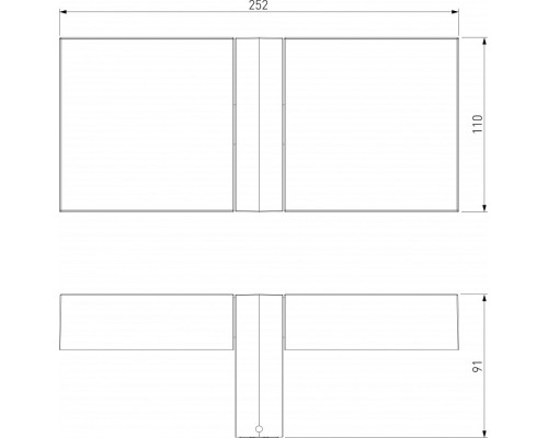 Светильник на штанге Elektrostandard Twin a064384