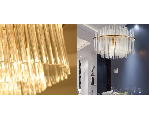 Подвесная люстра Imperiumloft Nembus Kebo Still Round Chandelier 40.2504