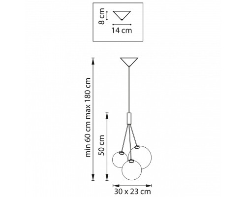 Подвесная люстра Lightstar Sferetta 801039