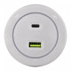 Розетка USB и type C на треке Arte Milano Am-track-sockets-39 399731TS/USB-Type-C Silver