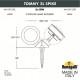 Наземный низкий светильник Fumagalli Tommy 4M1.001.000.AXD2L