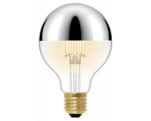 Лампа светодиодная Loft it Edison Bulb E27 6Вт 2700K G80LED Chrome