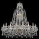 Подвесная люстра Bohemia Ivele Crystal 1411 1411/20/400/XL-120/G