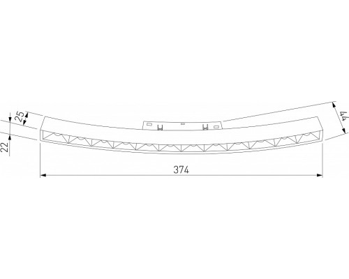 Встраиваемый светильник Elektrostandard Slim Magnetic a066514