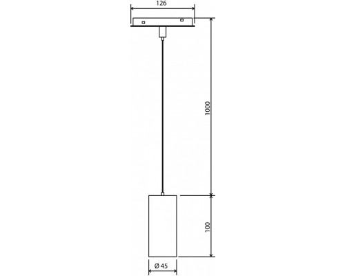 Подвесной светильник Elektrostandard Slim Magnetic a063426