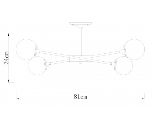 Люстра на штанге Arte Lamp Marco A2703PL-8SG