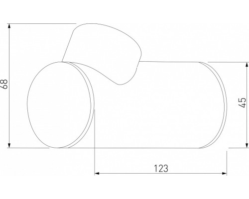 Накладной светильник Elektrostandard Ray a056371