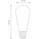 Лампа светодиодная Elektrostandard ST64 F E27 6Вт 3300K a048279