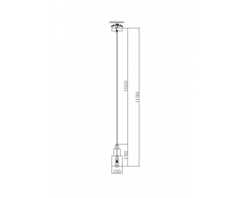 Подвесной светильник Freya Moke FR4006PL-01BS