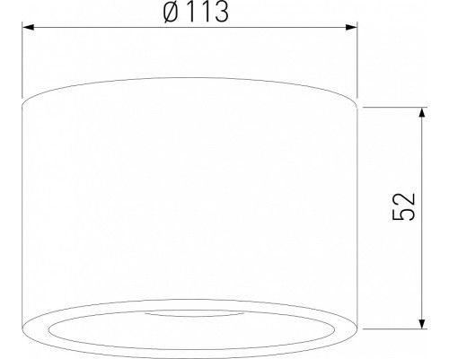 Накладной светильник Elektrostandard Light LED a057472