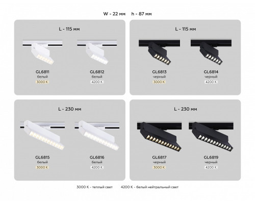 Светильник на штанге Ambrella Light GL GL6817