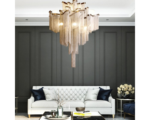 Подвесная люстра Imperiumloft Ava Chain Atlantis Chandelier 40.278