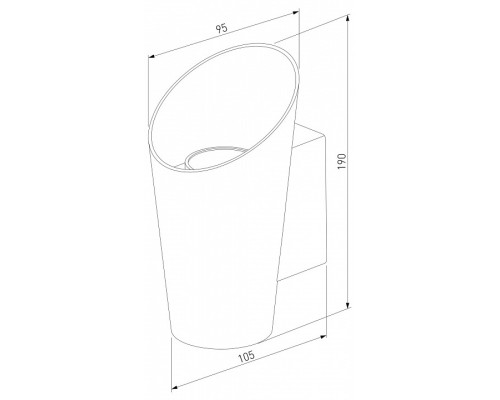 Накладной светильник Elektrostandard Tronc a053448