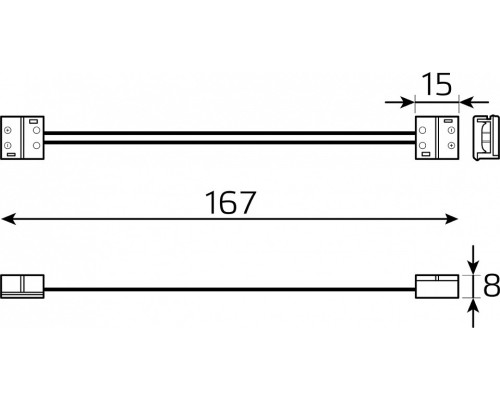 Соединитель лент гибкий Gauss Basic BT435