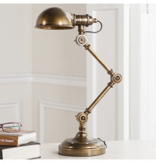 Настольная лампа офисная Imperiumloft Brass Steampunk Table Lamp 43.083