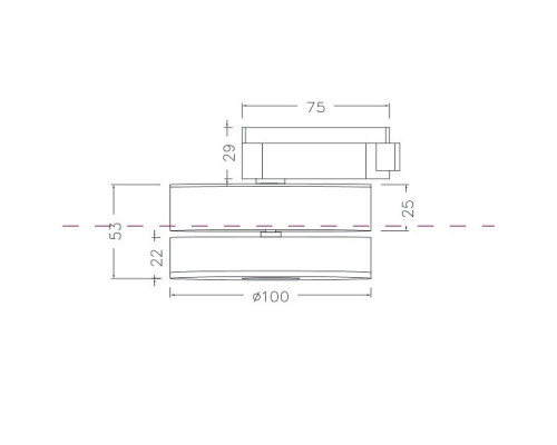 Накладной светильник Maytoni Magic TR006-1-12W3K-W4K