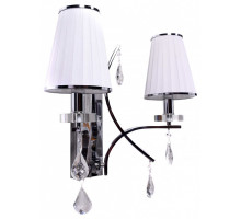 Бра LUMINA DECO Glamour LDW 66247-2 WT+CHR