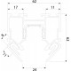 Трек встраиваемый Elektrostandard Slim Magnetic a062150