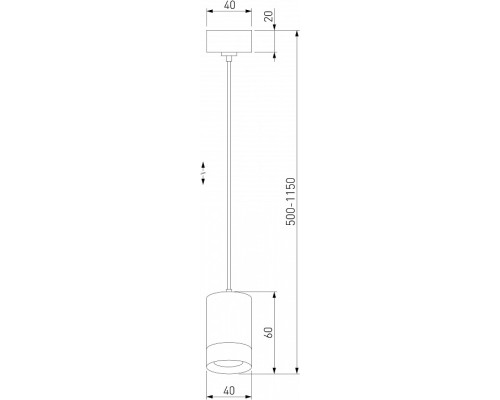 Подвесной светильник Eurosvet Piccolo 50248/1 LED белый