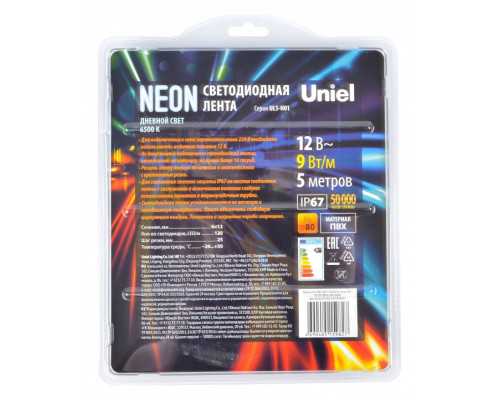 Лента светодиодная Uniel Neon ULS-N01 UL-00009084