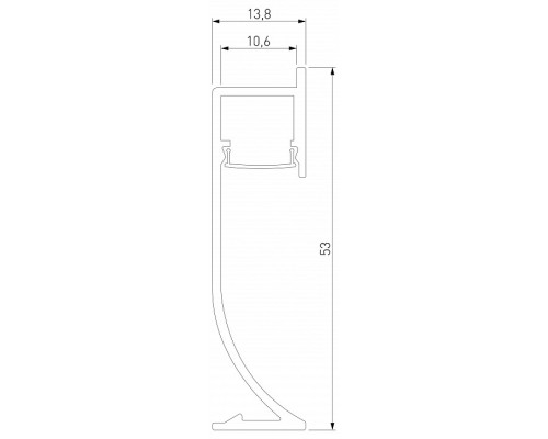 Короб для плинтусов Elektrostandard LL-2-ALP021 a066619