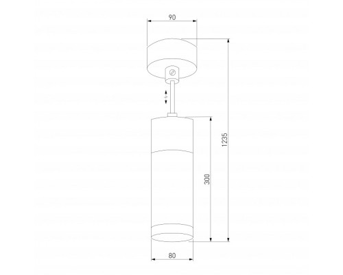 Подвесной светильник Eurosvet Double Topper 50135/1 LED хром/белый 12W