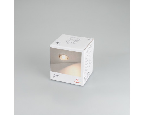 Встраиваемый светильник Arlight CL-SIMPLE-R78-9W Warm3000 (WH, 45 deg) 026868