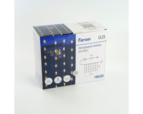 Занавес световой Feron CL25 48608