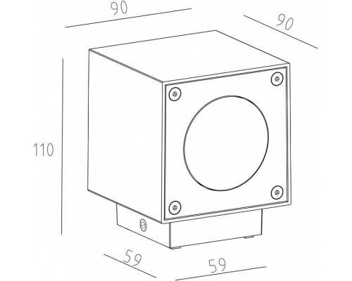 Накладной светильник Deko-Light Cubodo A 730329