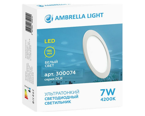 Встраиваемый светильник Ambrella Light DLR 300074